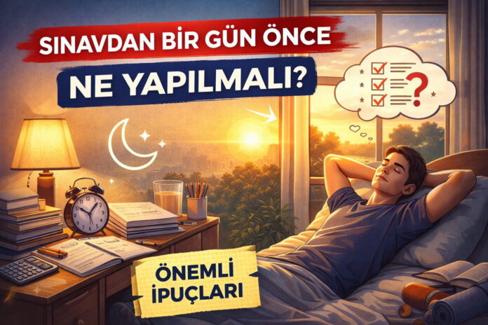 Sınavdan Bir Gün Önce Ne Yapılmalı?2026