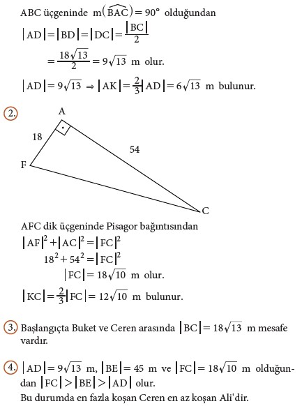 9. Sınıf Matematik Beceri Temelli Etkinlik Kitabı Cevapları Sayfa 197 Cevabı