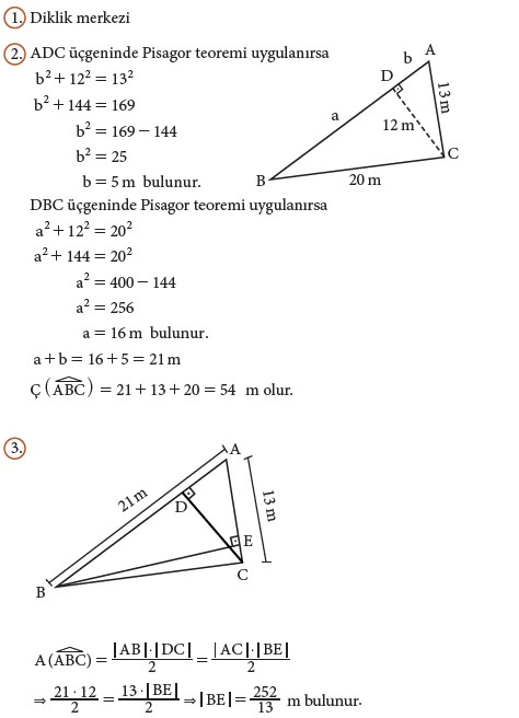 9. Sınıf Matematik Beceri Temelli Etkinlik Kitabı Cevapları Sayfa 205 Cevabı