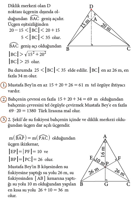 9. Sınıf Matematik Beceri Temelli Etkinlik Kitabı Cevapları Sayfa 207 Cevabı