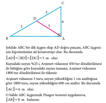 9. Sınıf Matematik Beceri Temelli Etkinlik Kitabı Cevapları Sayfa 212 Cevabı