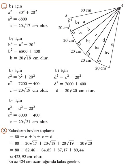 9. Sınıf Matematik Beceri Temelli Etkinlik Kitabı Cevapları Sayfa 216 Cevabı