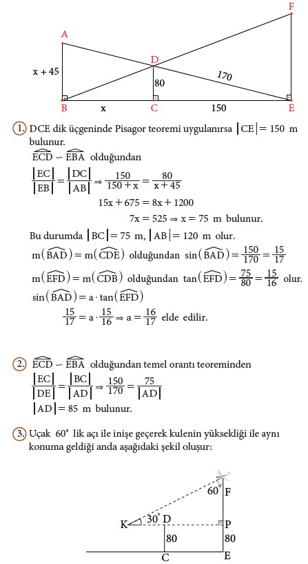 9. Sınıf Matematik Beceri Temelli Etkinlik Kitabı Cevapları Sayfa 221 Cevabı