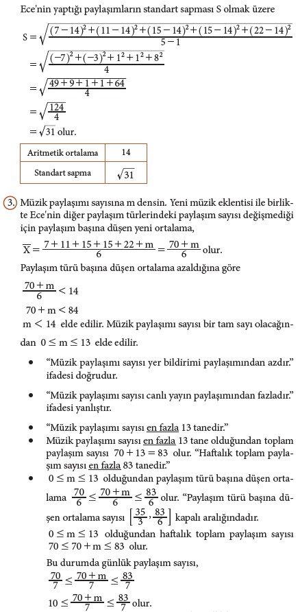 9. Sınıf Matematik Beceri Temelli Etkinlik Kitabı Cevapları Sayfa 239 Cevabı