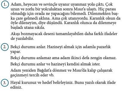 9. Sınıf Türk Dili ve Edebiyatı Beceri Temelli Etkinlik Kitabı Cevapları Sayfa 44 Cevabı