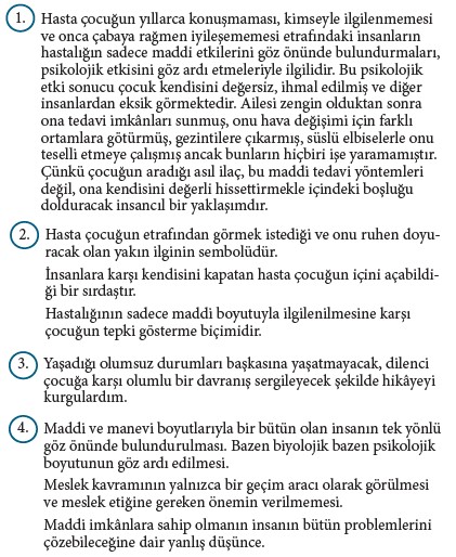 9. Sınıf Türk Dili ve Edebiyatı Beceri Temelli Etkinlik Kitabı Cevapları Sayfa 74 Cevabı