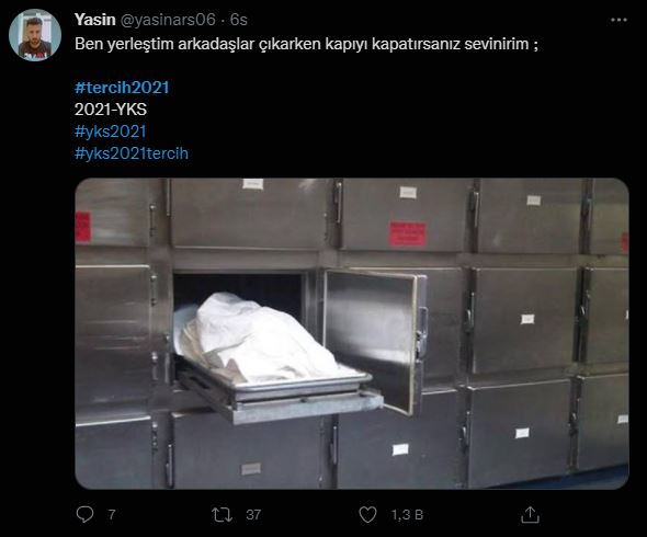 2021 YKS Tercih Sonuçları Sonrası Atılan Komik Tweetler