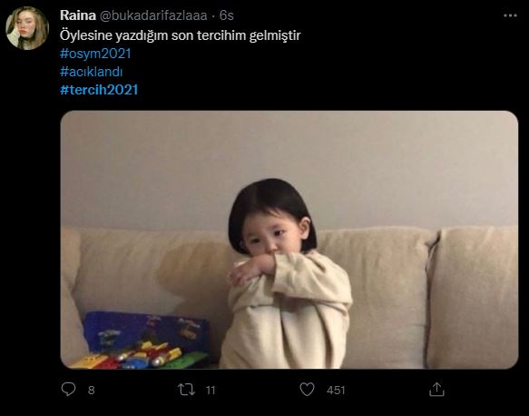 2021 YKS Tercih Sonuçları Sonrası Atılan Komik Tweetler
