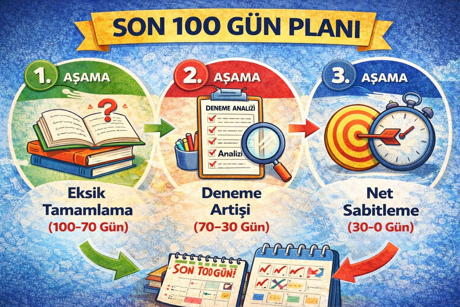 YKS Son 100 Gün Programı