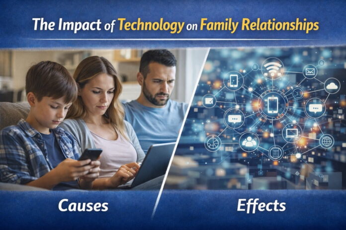 The Impact of Technology on Family Relationships