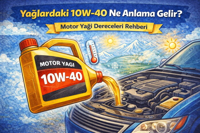 Yağlardaki 10W-40 Ne Anlama Gelir?