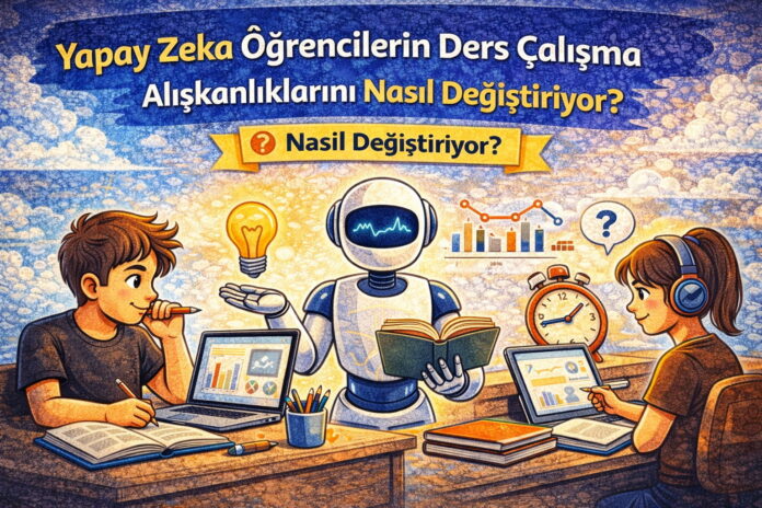 Yapay Zeka Öğrencilerin Ders Çalışma Alışkanlıklarını Nasıl Değiştiriyor?