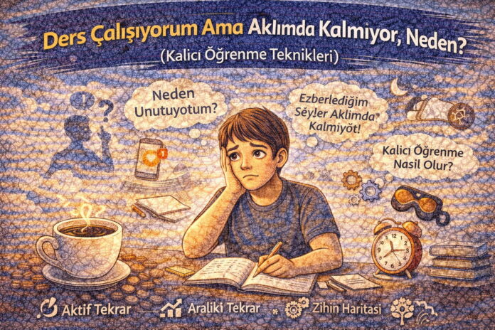 Ders Çalışıyorum Ama Aklımda Kalmıyor?